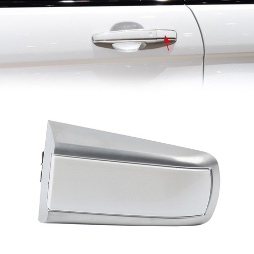 Silver rear door handle - silver, cover