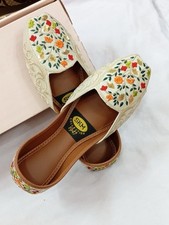 Off-White Floral Embroidered