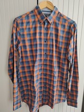 Tommy Hilfiger Men's Check Long Sleeve Shirt Size M  Slim Fit