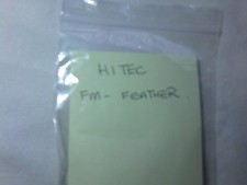 Hitec FM receiver rc 4 channels - for EMBC