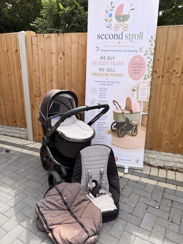 Candy peach pram pushchair - 6,