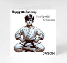 Personalised Karate Birthday