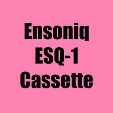 Ensoniq ESQ-1 Data Recovery