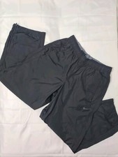 Nike Storm Fit Men Black Lightweight Water Resistant Trousers Pants Joggers XL