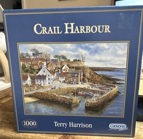 Crail harbour jigsaw 1000 - crail,