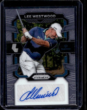 Lee Westwood Auto 2024 Panini