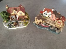 SALTERS QUAY 'OUR SCENIC SHORES COLLECTION. THE FARMERS VISIT  Danbury Mint