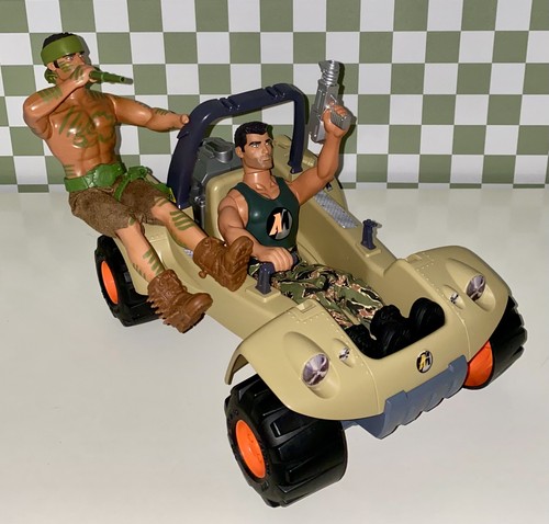 Action man figure built - action,