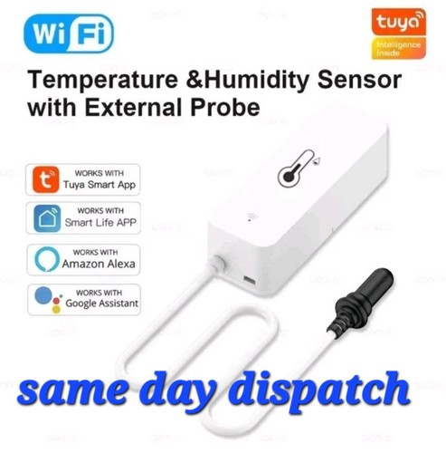 Tuya wifi duel temp humidity - +,