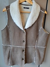 Lovely Dash Suede Effect Gilet