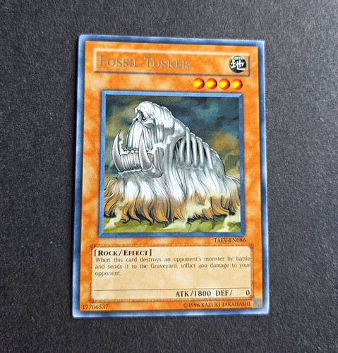 Konami fossil tusker - yu-gi-oh!,