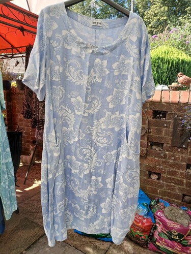 Lacosa lagenlook linen dress
