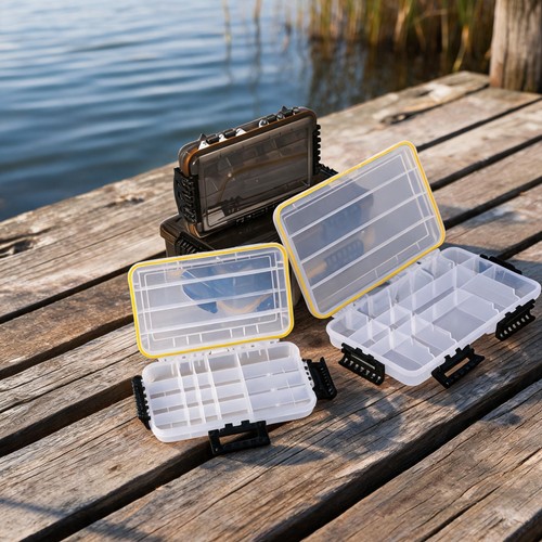 Fishing lure box plastic - fishing,