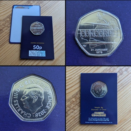 50p 2026 concorde 50th - uk,