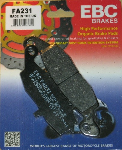 Brake pads for - , zr