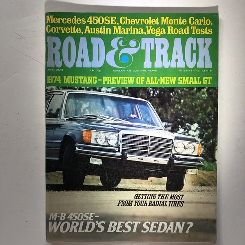 Road track june 1973 - &,