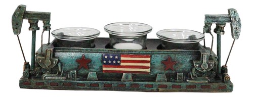 Flag nodding donkey - us,