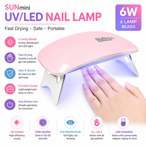 Professional gel nail lamp - uv,