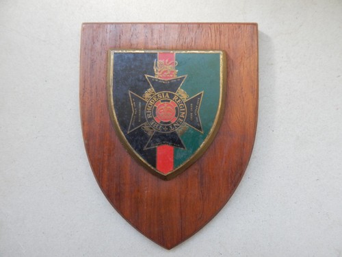 Rhodesia regiment plaque - rhodesia,