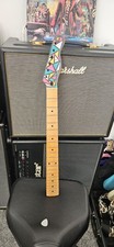 Hand Painted Telecaster Neck Maple Guitar *Unfinished*