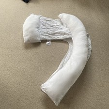 Dreamie Genii Pregnancy Maternity Feeding Pillow With Pillow Case Twins Baby