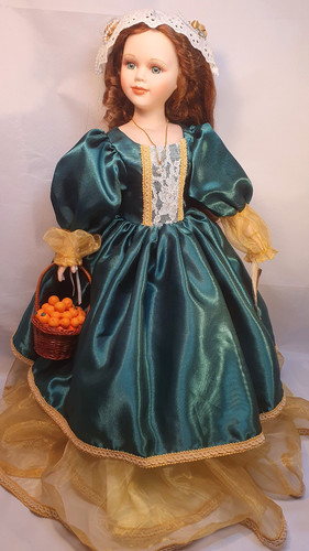 Porcelain doll neil gwynn - doll, "neil