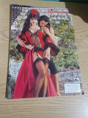 Ann summers lingerie catalogue - summers,
