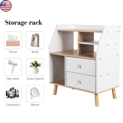 Wooden modern bedside - wooden,