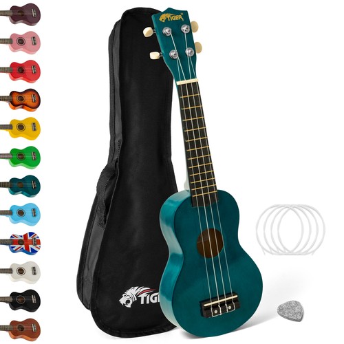 Soprano ukulele blue - ukulele,