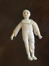 Vintage Porclain Pierrot Clown Soft Stuffed Body Doll 1980’s