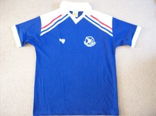 RETRO PORTSMOUTH FC HOME SHIRT (1980-1982) MEDIUM TOFFS