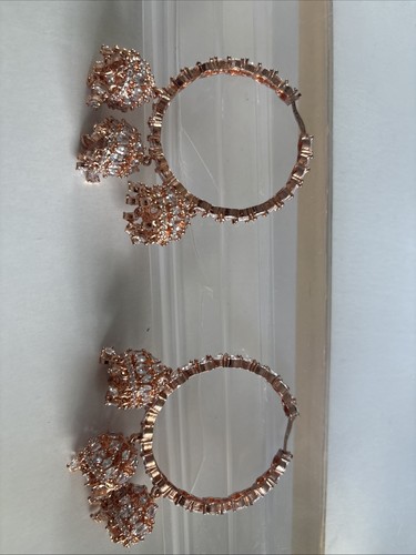 Gold and sliver - little, jhumka