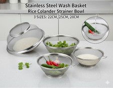 Stainless Steel Wash Basket
