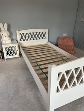 Cam Cam Copenhagen Harlequin Kids Single Bed, mattress can be included.