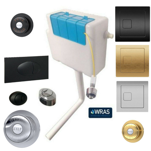 Cable concealed dual flush - concealed, wc