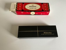 VINTAGE GILLETTE GOLD SLIM SHAVER NOS