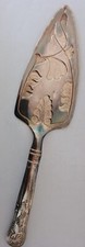 QUEEN ANNE KINGS PATTERN SILVER PLATED PASTRY SERVER 10" Long