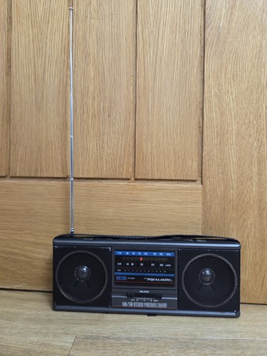 Vintage realistic radio - vintage,