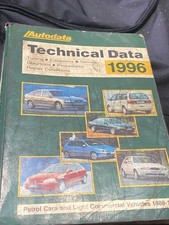 Autodata Technical Data 1996 Manual ford RS Cosworth’s this is a must have used