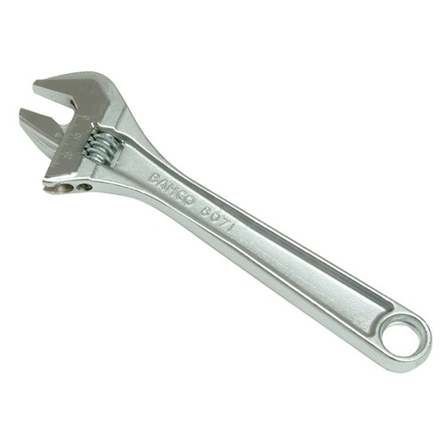 Bahco chrome adjustable wrench - chrome,