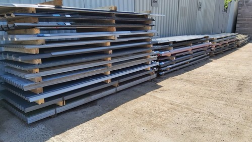 Box profile roofing sheets - box,