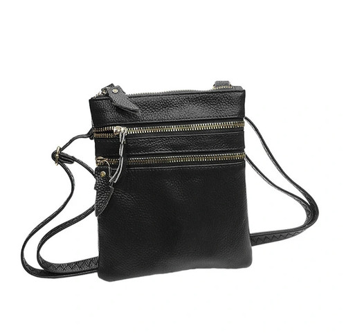 Ladies real leather tote - real, cross