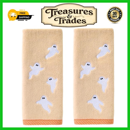 Festive embroidered ghost - embroidered,