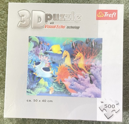 Puzzle with visual echo - 3d,