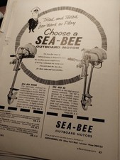 Sk196 Ephemera 1961 Advert Sea