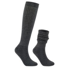 Soft Stacked Socks Warm Chunky Colorful Slouch Socks