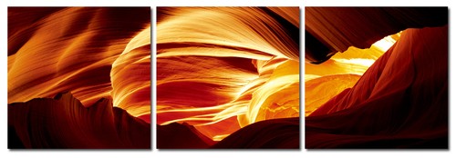 Picture 3pcs grand canyon red - picture,