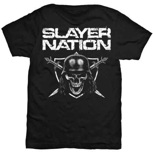 Slayer nation black - slayer, t