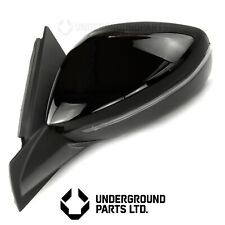 VAUXHALL CORSA F BLACK FULL WING MIRROR LEFT PASSENGER SIDE DOOR COMPLETE 19-25