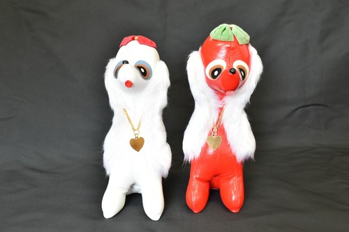 Set vintage poodle plush - 2,